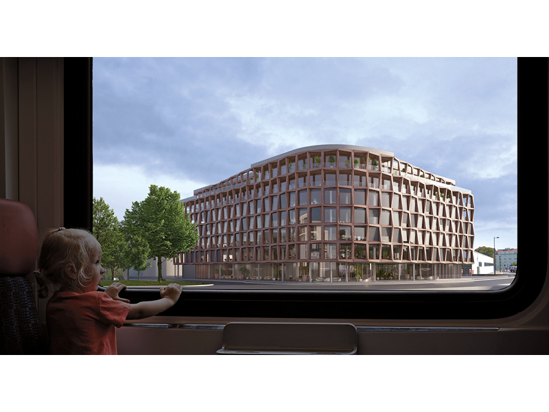 Zukunftsorientierter Bürostandort in unmittelbarer Nachbarschaft von Forschungsinstitut und TU-Wien: 