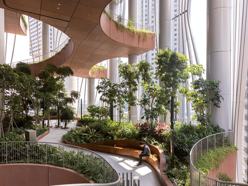 CapitaSpring - Singapur