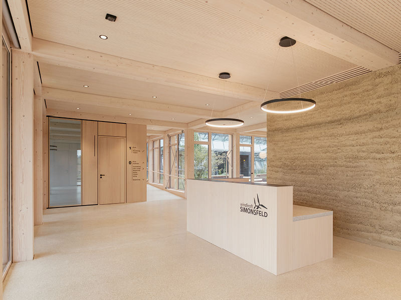 Firmengebäude von Windkraft Simonsfeld 