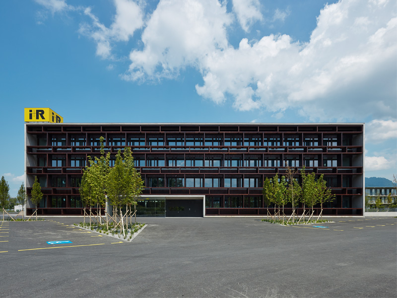 Die neue Unternehmenszentrale der i+R Gruppe in Lauterach
