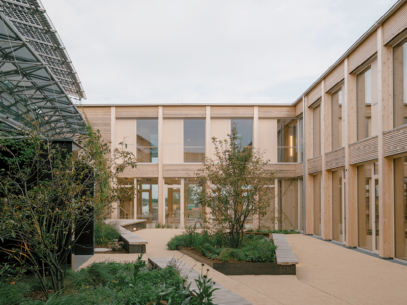 Firmengebäude von Windkraft Simonsfeld 